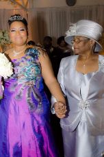 You can't TRY to convince me her mother looks "HAPPY"